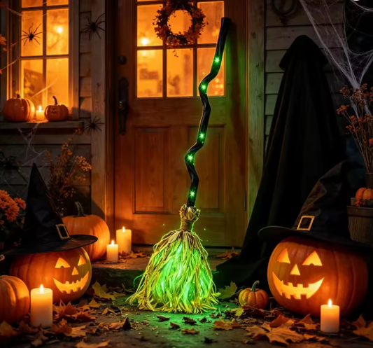Chodzaca miotła Halloween